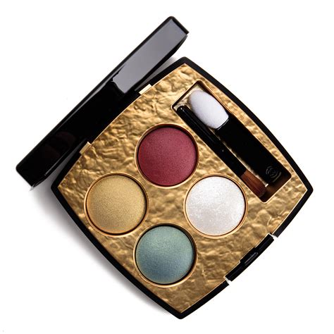 chanel baroque eyeshadow|Chanel parure baroque quad.